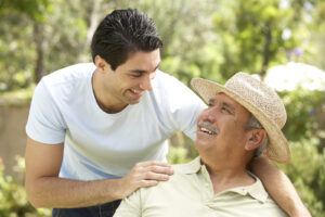 Home Care Assistance Gettysburg PA - Benefits of a Senior Sitting Outside